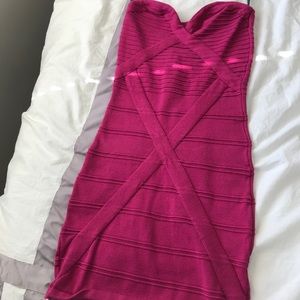 Bebe Bodycon Bandage Dress